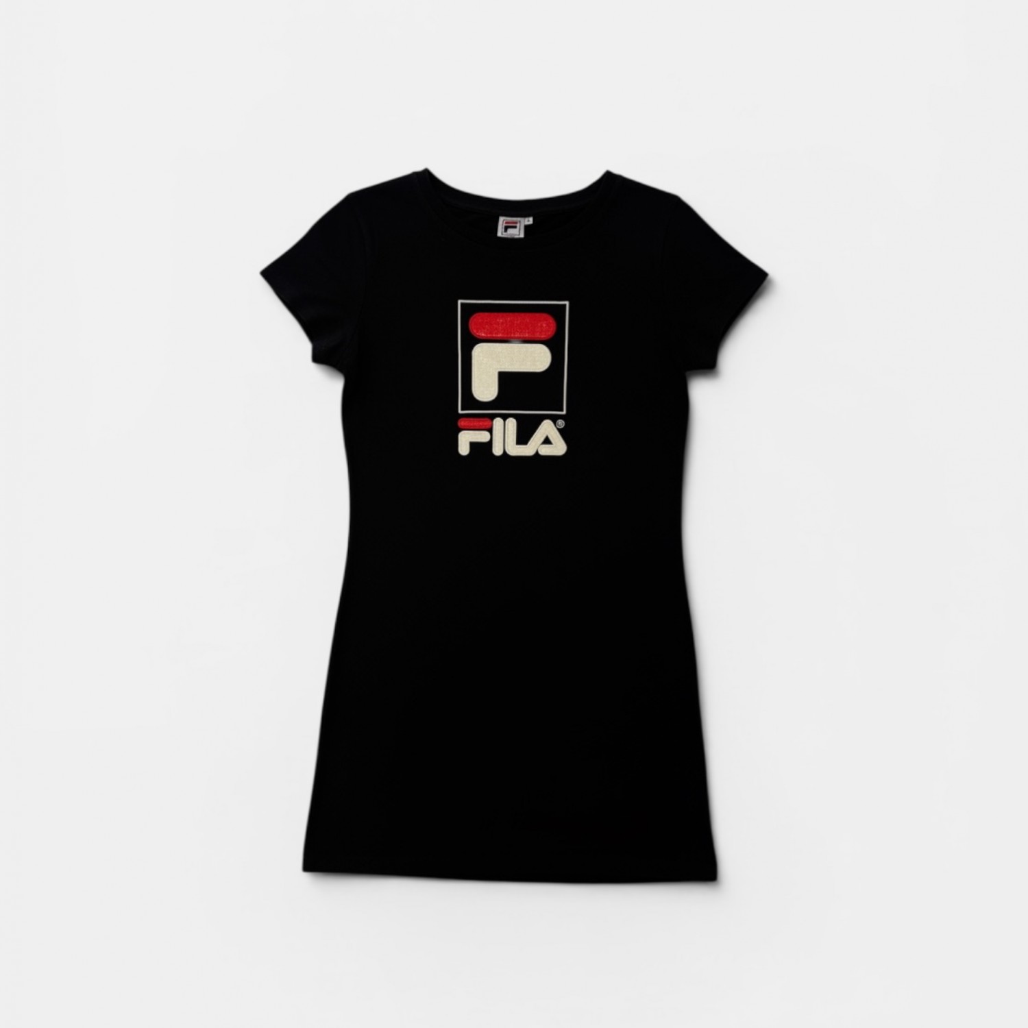 FILA BLACK LOGO DRESS M